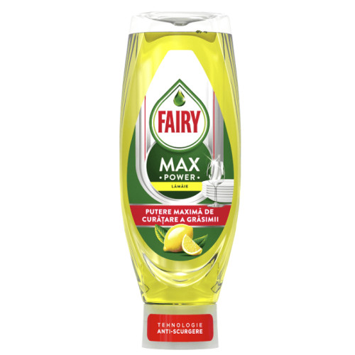 Средство для мытья посуды FAIRY MAX Power Lemon, 730 мл